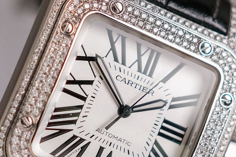ขายนาฬิกา Cartier Santos 100 XL Diamonds