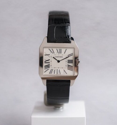 นาฬิกา Cartier Santos Dumont White Gold