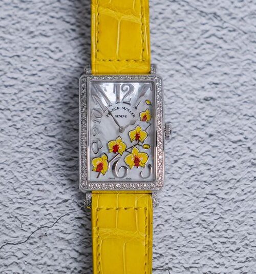 Franck Muller Long Island 18K White Gold MOP Diamonds Limited