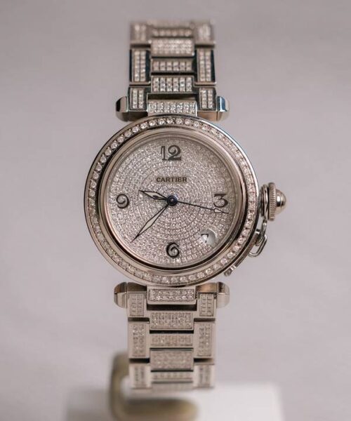 Cartier Pasha De Cartier Automatic Full Diamond