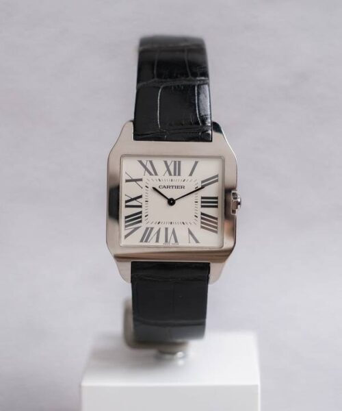 Cartier Santos Dumont White Gold
