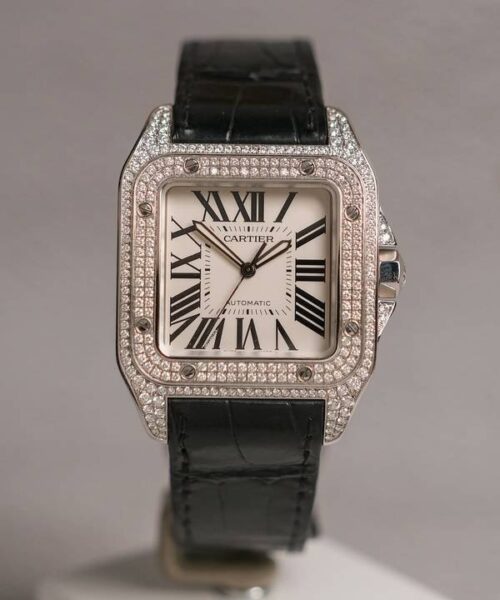 Cartier Santos 100 XL Diamonds