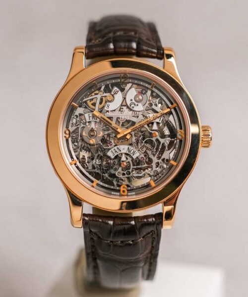 JAEGER-LECOULTRE MASTER 8 DAYS PERPETUAL SQ PINK GOLD LIMITED 175 PCS. (REF. Q16124SQ, 146.2.26.S)