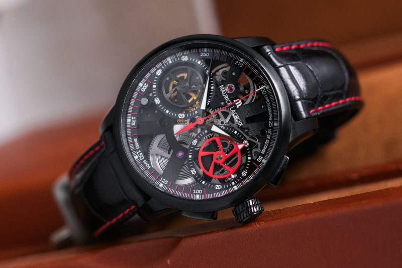 รับซื้อนาฬิกา Maurice Lacroix Masterpiece Chronograph Squelette