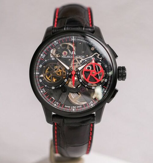 นาฬิกา Maurice Lacroix Masterpiece Chronograph Squelette
