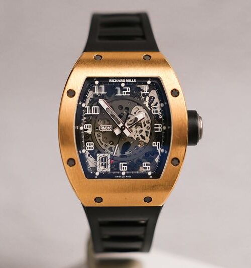 นาฬิกามือสอง Richard Mille RM010 Rose Gold