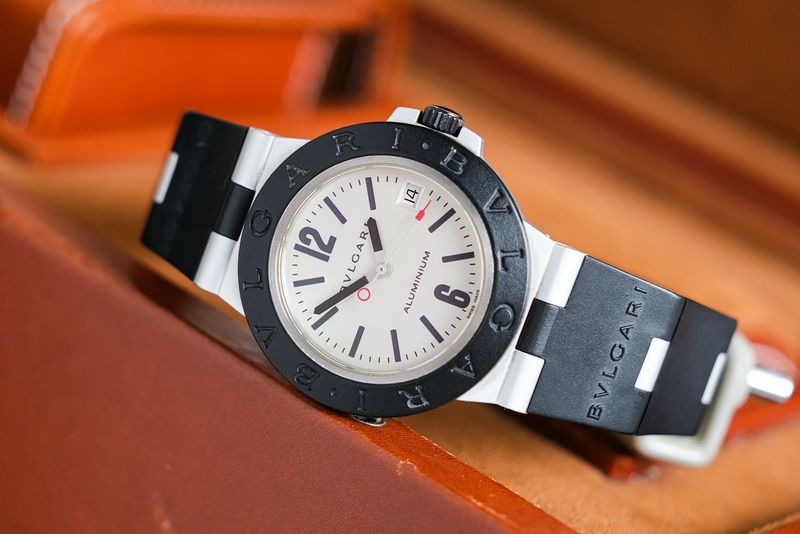 รับซื้อนาฬิกา Bvlgari Diagono Aluminium