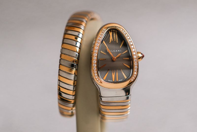 ขายนาฬิกา Bvlgari Serpenti Tubogas 2 Tone Diamond