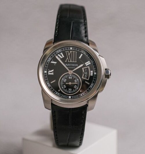 นาฬิกามือสอง Cartier Calibre de Cartier Black