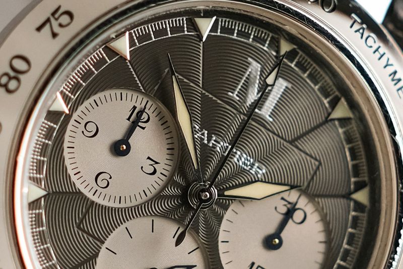 ขายนาฬิกา Cartier Pasha Chronograph 18K White Gold Montenapoleon Limited 25