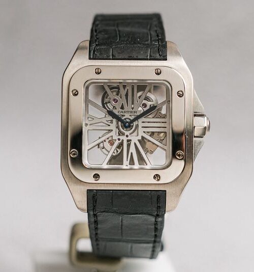 Cartier Santos 100 XL Skeleton Palladium W2020018