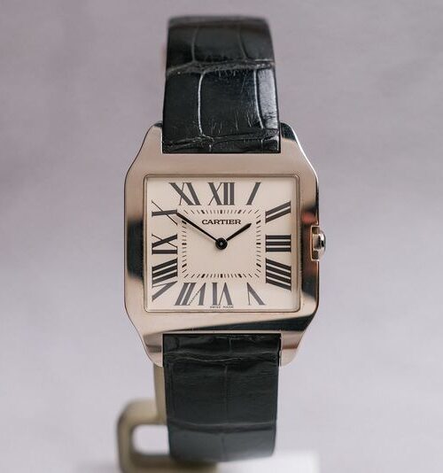 Cartier Santos Dumont White Gold