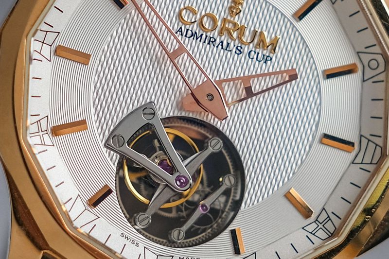 Corum Admirals Cup 18K Rose Gold Flying Tourbillon (4)