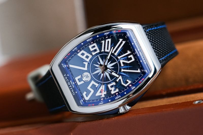 นาฬิกามือสอง Franck Muller Vanguard Yachting Blue V45