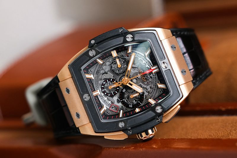 รับซื้อนาฬิกา Hublot Spirit of Big Bang 18K Rose Gold