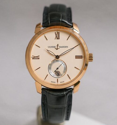 รับซื้อนาฬิกา Ulysse Nardin Classico 18K Rose Gold