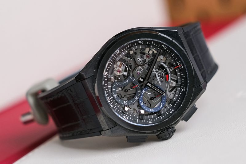Zenith Defy El Primero 21 Skeleton Black Ceramic (1)