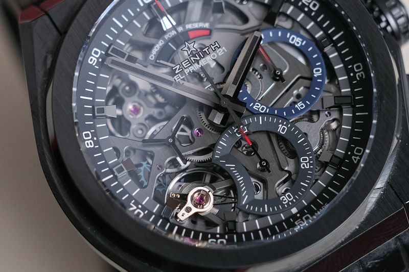 Zenith Defy El Primero 21 Skeleton Black Ceramic (2)