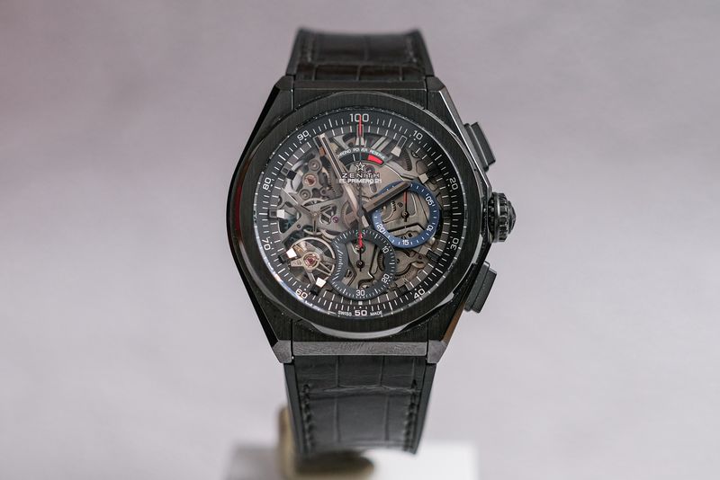 Zenith Defy El Primero 21 Skeleton Black Ceramic (4)