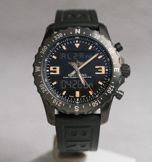 Breitling Chronospace Military All Black PVD