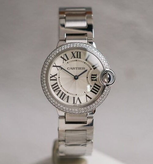 นาฬิกามือสอง Cartier Ballon Bleu 36 Diamond