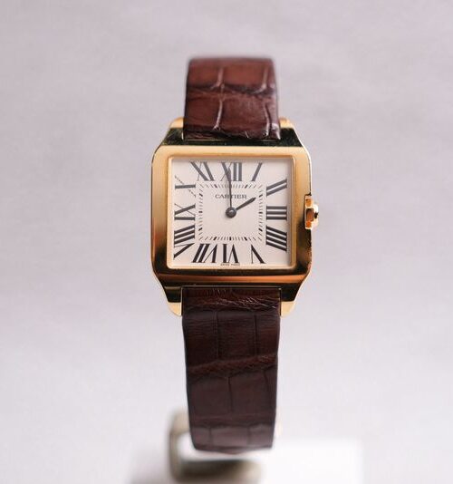 ขายนาฬิกา Cartier Santos Dumont Rosegold 31
