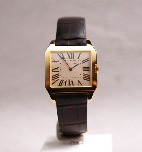 นาฬิกา Cartier Santos Dumont Rosegold