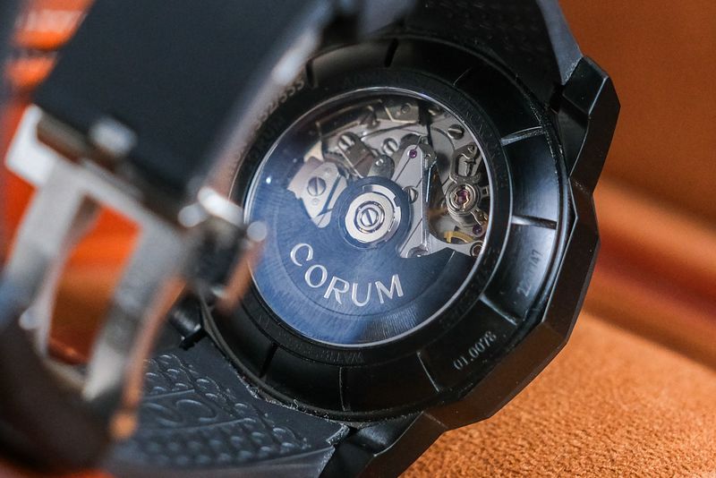 Corum Admiral’s Cup Chrono Centro Titanium PVD Mono Pusher Limited Edition (1)
