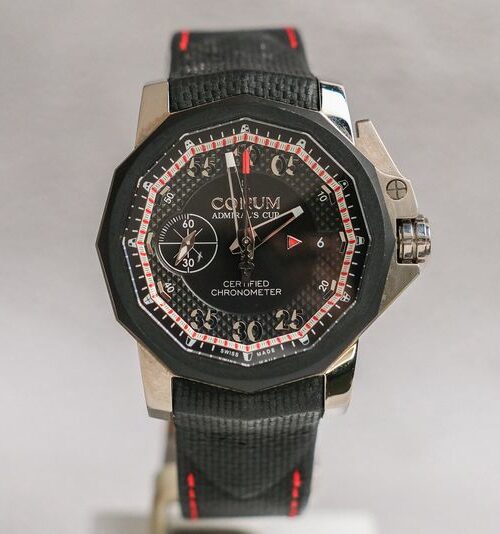 Corum Admiral’s Cup Seafender Centro Titanium Mono Pusher Limited Edition