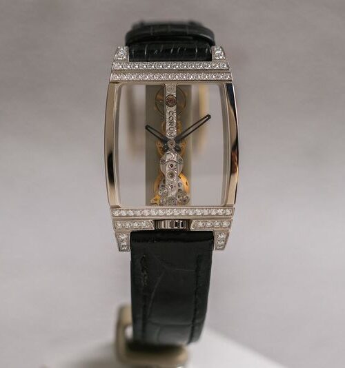 Corum Golden Bridge 18K White Gold Diamond