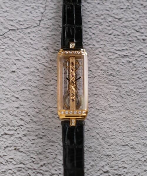 Corum Golden Bridge Lady 18K Gold Diamond