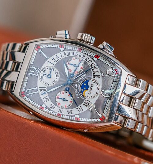 Franck Muller Cintrée Curvex Perpetual Calendar Chronograph 7850 CC QPB