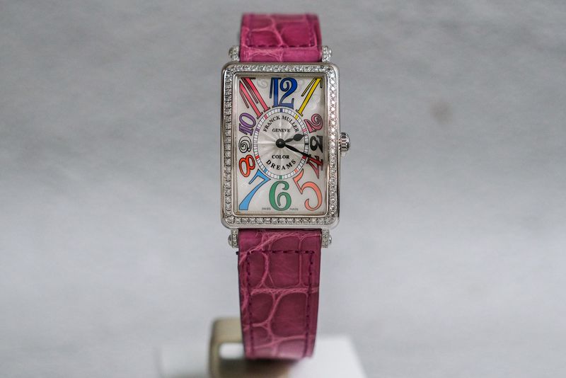 Franck Muller Long Island Color Dreams Diamond 952 QZ (10)