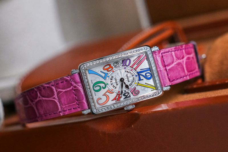 Franck Muller Long Island Color Dreams Diamond 952 QZ (7)