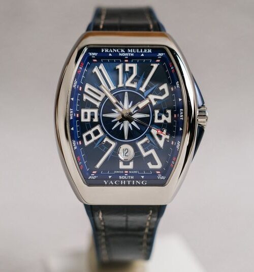Franck Muller Vanguard Yachting Blue V41