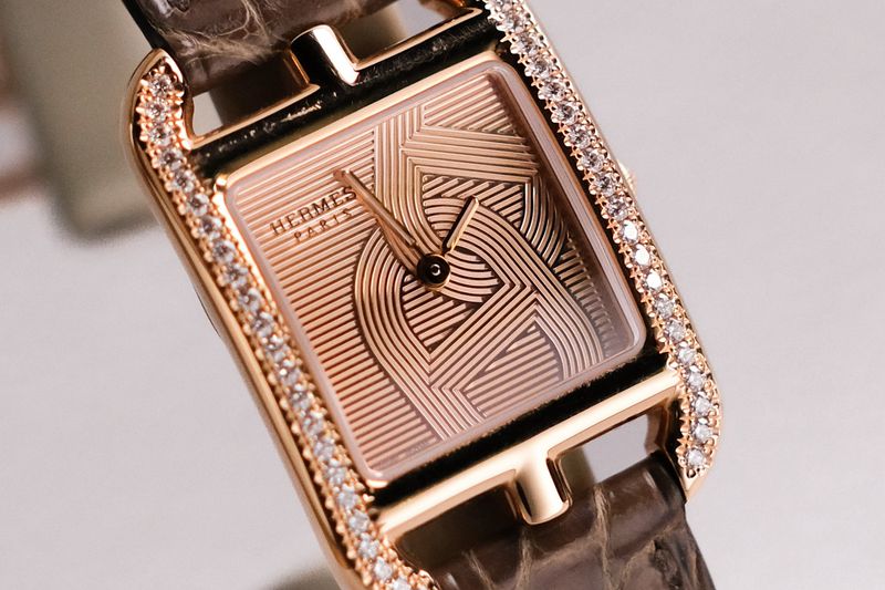 Hermes Cape Cod 18K Rose Gold Diamond 2