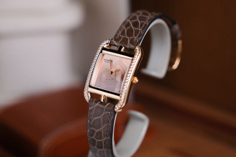 Hermes Cape Cod 18K Rose Gold Diamond 3