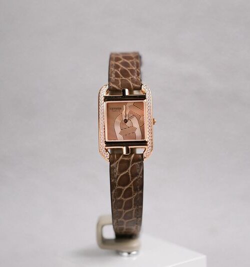 Hermes Cape Cod 18K Rose Gold Diamond