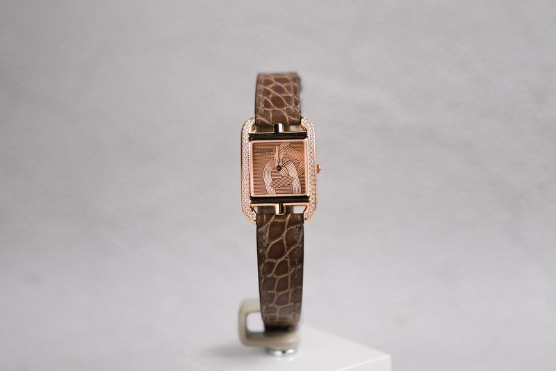 Hermes Cape Cod 18K Rose Gold Diamond 4