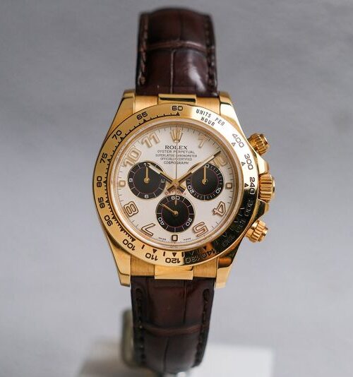 Rolex Daytona 18K Yellow Gold Racing Panda