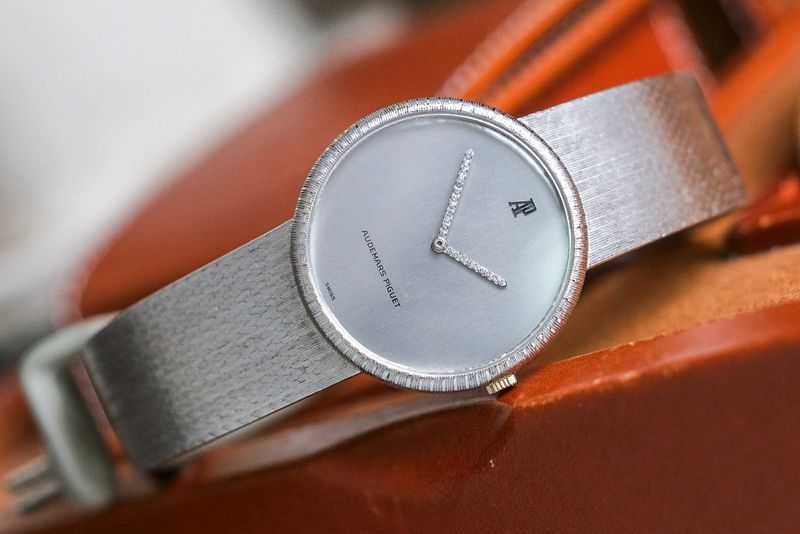 Audemars Piguet Jules 18k White Gold Diamond Vintage Dress Watch (1)