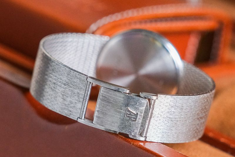 Audemars Piguet Jules 18k White Gold Diamond Vintage Dress Watch (2)