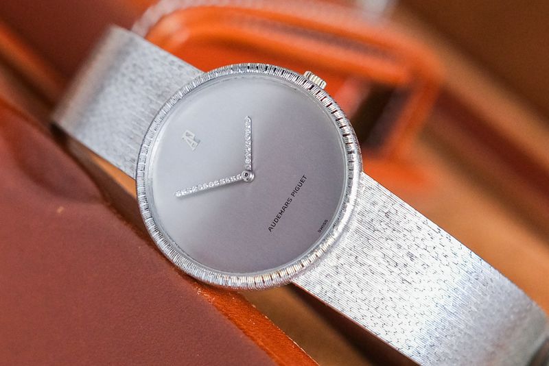 Audemars Piguet Jules 18k White Gold Diamond Vintage Dress Watch (5)