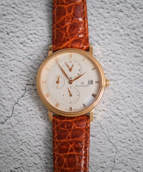 นาฬิกามือสอง Blancpain Villeret Dual Time Zone 18K Rose Gold