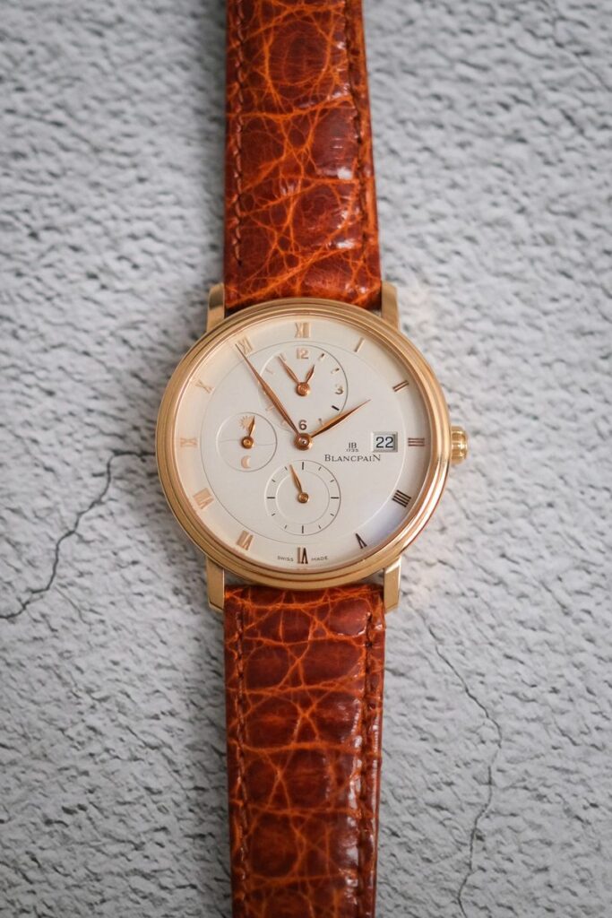 นาฬิกามือสอง Blancpain Villeret Dual Time Zone 18K Rose Gold