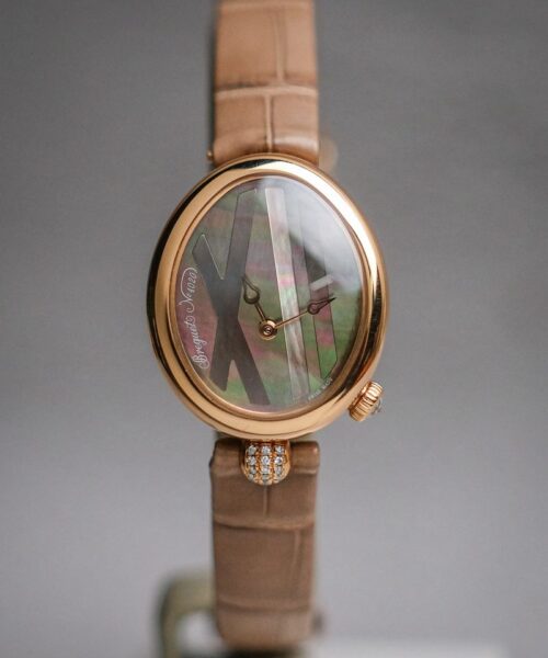 Breguet Reine de Naples Automatic MOP 18k Rose Gold Diamond (9808BR/5T/922 0D00)
