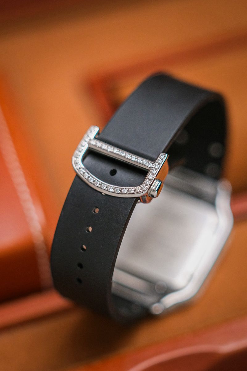 Cartier De Santos L Full Diamond (2)