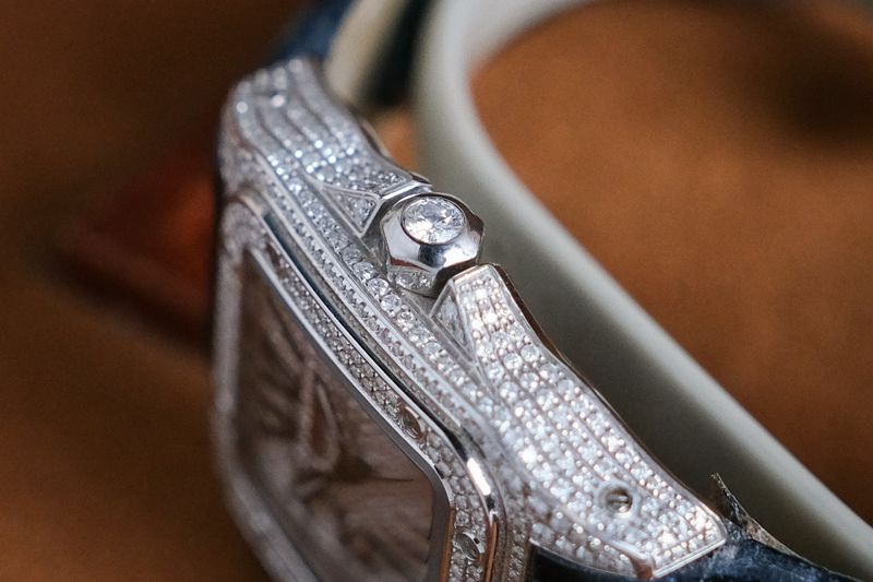 ขายนาฬิกา Cartier Santos 100 Medium Diamond
