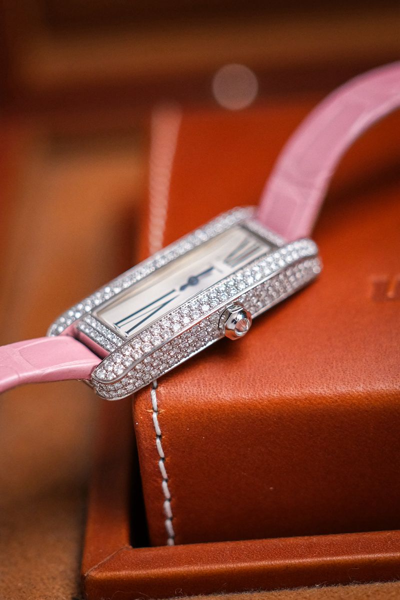 Cartier Tank Américaine 18K White Gold Diamond 2625 (3)