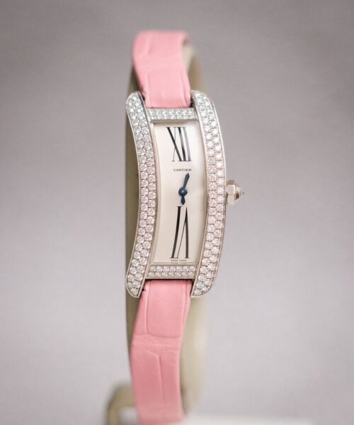 Cartier Tank Américaine 18K White Gold Diamond 2625